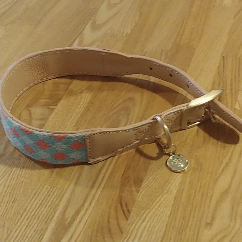 Dog collar-Leather, Bond & Co 🥳 Nearly new!